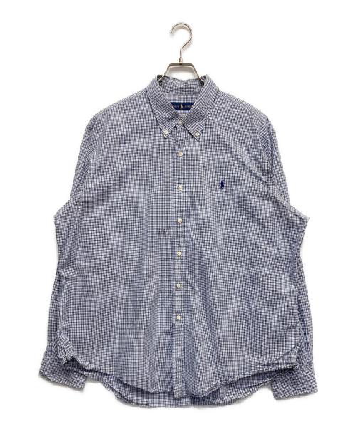 RALPH LAUREN（ラルフローレン）RALPH LAUREN (ラルフローレン) ボタンダウンシャツ ブルー サイズ:XXLの古着・服飾アイテム