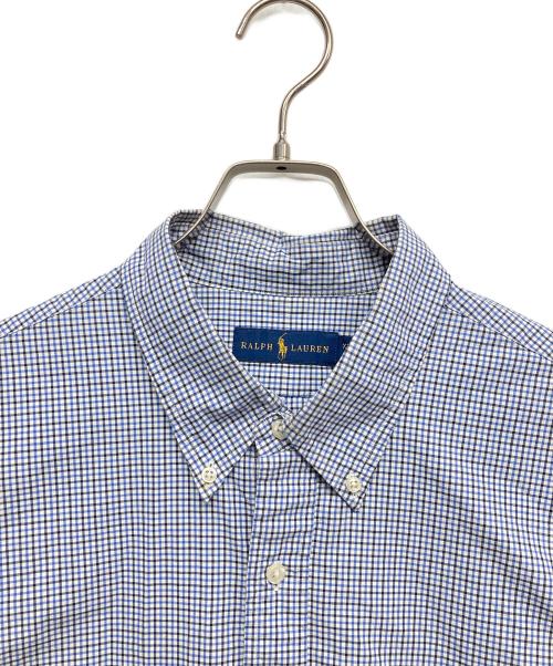RALPH LAUREN（ラルフローレン）RALPH LAUREN (ラルフローレン) ボタンダウンシャツ ブルー サイズ:XXLの古着・服飾アイテム