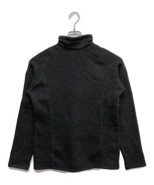 Patagonia（パタゴニア）Patagonia (パタゴニア) ハーフジップスウェット ブラック サイズ:Mの古着・服飾アイテム