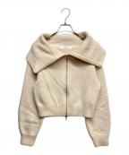 HER LIP TOハーリップトゥ）の古着「Big Collar Knit Top」｜アイボリー