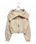 HER LIP TO（ハーリップトゥ）の古着「Big Collar Knit Top」｜アイボリー