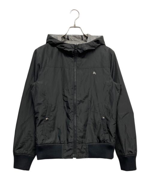 BURBERRY BLACK LABEL（バーバリーブラックレーベル）BURBERRY BLACK LABEL (バーバリーブラックレーベル) リバーシブルナイロンジャケット ブラック サイズ:Lの古着・服飾アイテム