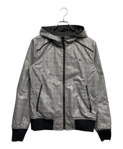 BURBERRY BLACK LABEL（バーバリーブラックレーベル）BURBERRY BLACK LABEL (バーバリーブラックレーベル) リバーシブルナイロンジャケット ブラック サイズ:Lの古着・服飾アイテム