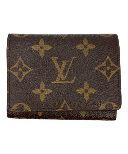 LOUIS VUITTON（ルイ ヴィトン）LOUIS VUITTON (ルイ ヴィトン) カードケース ブラウンの古着・服飾アイテム
