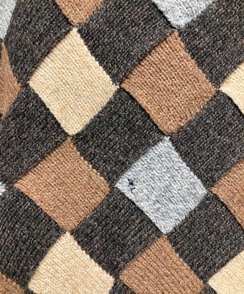 BURBERRY LONDON（バーバリーロンドン）BURBERRY LONDON (バーバリーロンドン) ウールニット ブラウン サイズ:Lの古着・服飾アイテム