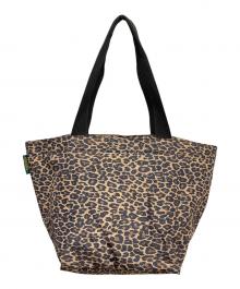 Herve Chapelier（エルベシャプリエ）の古着「ヒョウ柄トートバッグ」｜ブラウン