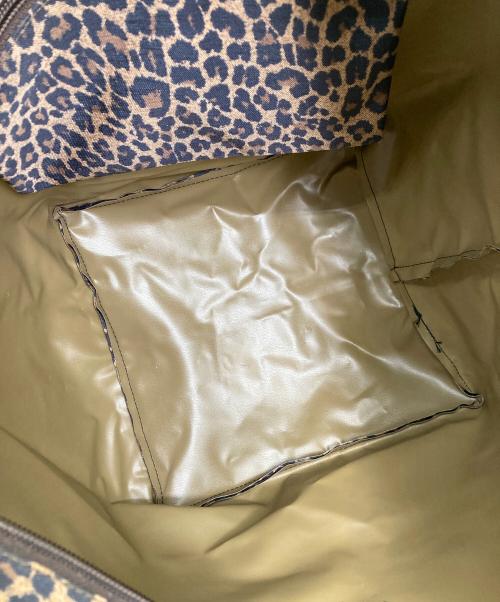 Herve Chapelier（エルベシャプリエ）Herve Chapelier (エルベシャプリエ) ヒョウ柄トートバッグ ブラウンの古着・服飾アイテム