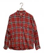 PALACEパレス）の古着「チェックシャツ」｜レッド
