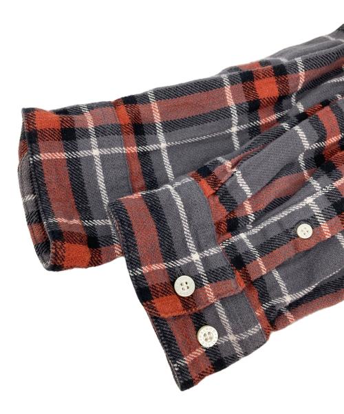 PALACE（パレス）PALACE (パレス) ボタンダウンシャツ グレー サイズ:Mの古着・服飾アイテム