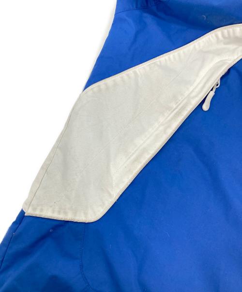 PALACE（パレス）PALACE (パレス) ボーダージャケット ブルー サイズ:Mの古着・服飾アイテム