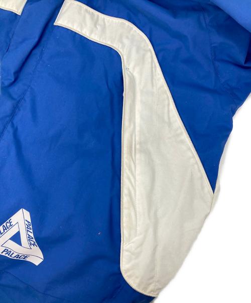 PALACE（パレス）PALACE (パレス) ボーダージャケット ブルー サイズ:Mの古着・服飾アイテム