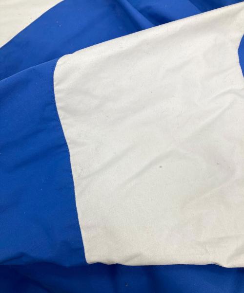 PALACE（パレス）PALACE (パレス) ボーダージャケット ブルー サイズ:Mの古着・服飾アイテム