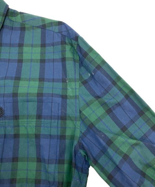 FRED PERRY（フレッドペリー）FRED PERRY (フレッドペリー) チェックシャツ グリーン サイズ:Mの古着・服飾アイテム