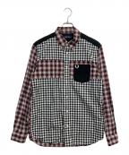 FRED PERRYフレッドペリー）の古着「ボタンダウンシャツ」｜ブラック