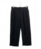 POLO RALPH LAURENポロ・ラルフローレン）の古着「ウールスラックス」｜ブラック