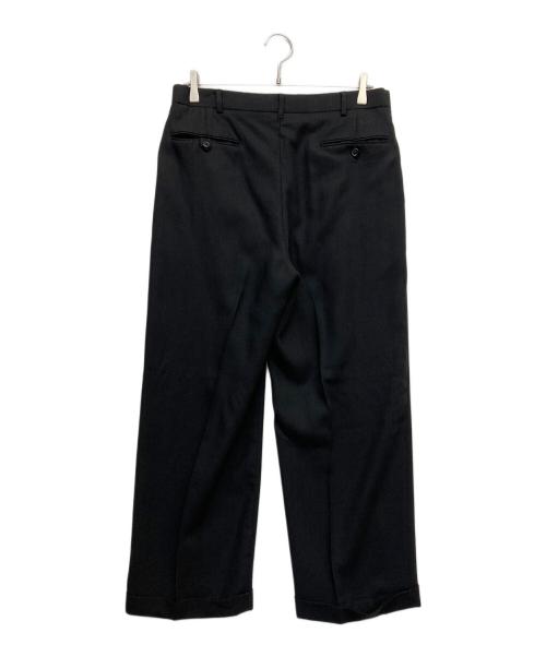 POLO RALPH LAUREN（ポロ・ラルフローレン）POLO RALPH LAUREN (ポロ・ラルフローレン) ウールスラックス ブラック サイズ:85の古着・服飾アイテム