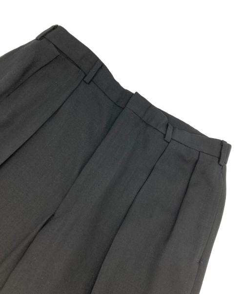 POLO RALPH LAUREN（ポロ・ラルフローレン）POLO RALPH LAUREN (ポロ・ラルフローレン) ウールスラックス ブラック サイズ:85の古着・服飾アイテム