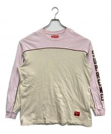 SUPREME（シュプリーム）の古着「Paneled piping L/S Top」｜ピンク