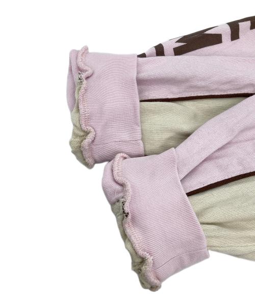 SUPREME（シュプリーム）SUPREME (シュプリーム) Paneled piping L/S Top ピンク サイズ:Mの古着・服飾アイテム