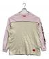 SUPREME（シュプリーム）の古着「Paneled piping L/S Top」｜ピンク
