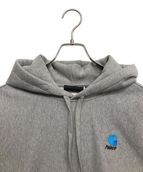 PALACE（パレス）PALACE (パレス) CARHARTT WIP (カーハートダブリューアイピー) Hood Heather Grey グレー サイズ:Sの古着・服飾アイテム