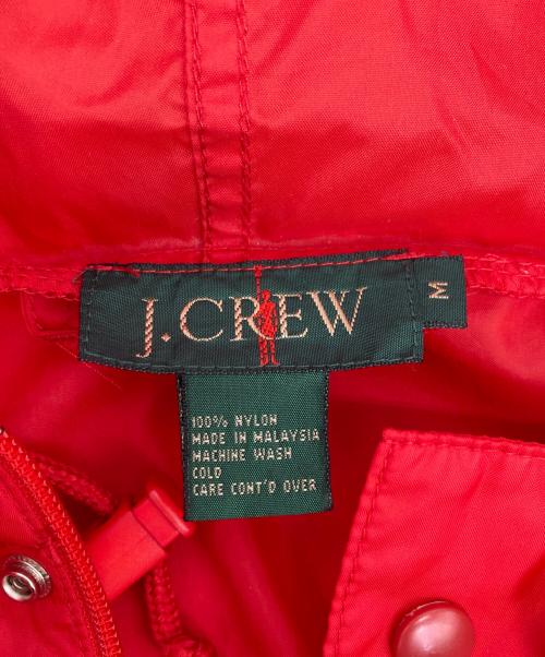J.CREW（ジェイクルー）J.CREW (ジェイクルー) アノラックパーカー レッド サイズ:Mの古着・服飾アイテム