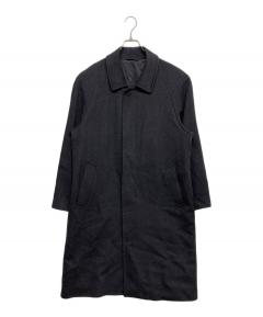 中古・古着通販】BALMAIN (バルマン) カシミヤコート ブラック サイズ