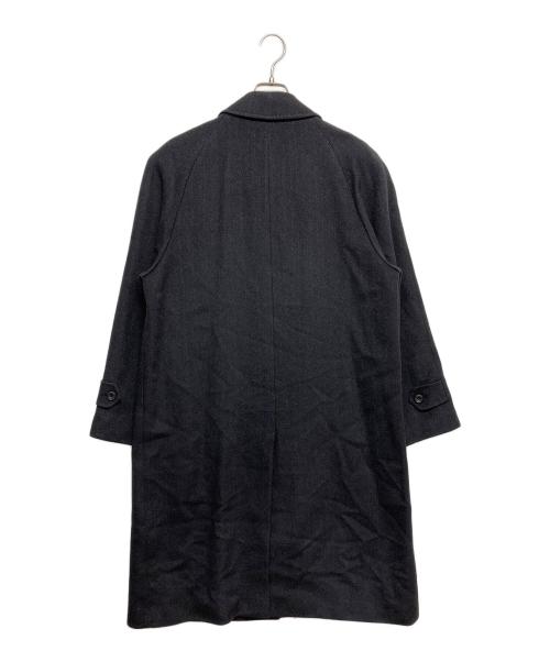 PIERRE BALMAIN（ピエール バルマン）PIERRE BALMAIN (ピエール バルマン) カシミヤ100%コート グレー サイズ:Lの古着・服飾アイテム