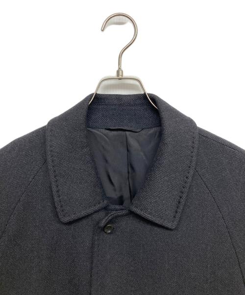 PIERRE BALMAIN（ピエール バルマン）PIERRE BALMAIN (ピエール バルマン) カシミヤ100%コート グレー サイズ:Lの古着・服飾アイテム