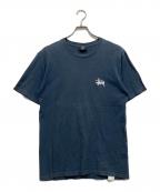 stussyステューシー）の古着「プリントTシャツ」｜ネイビー