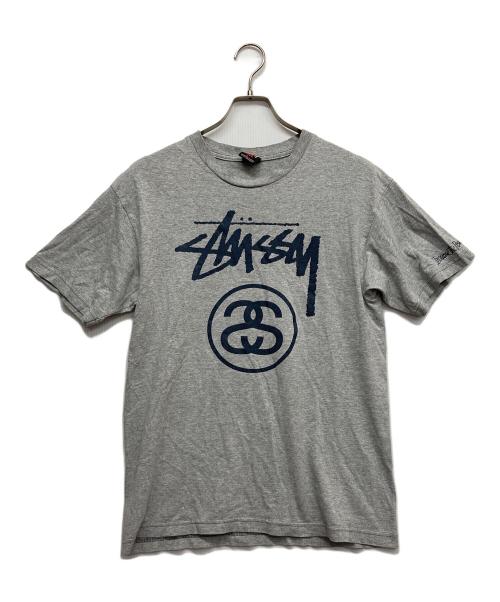 stussy（ステューシー）stussy (ステューシー) SSリンクプリントTシャツ グレー サイズ:Mの古着・服飾アイテム