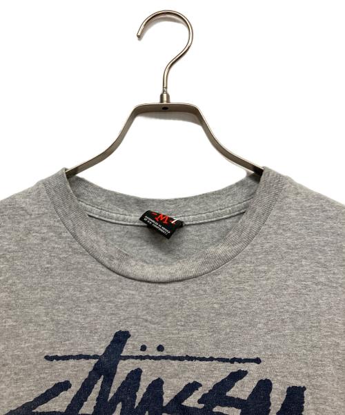 stussy（ステューシー）stussy (ステューシー) SSリンクプリントTシャツ グレー サイズ:Mの古着・服飾アイテム