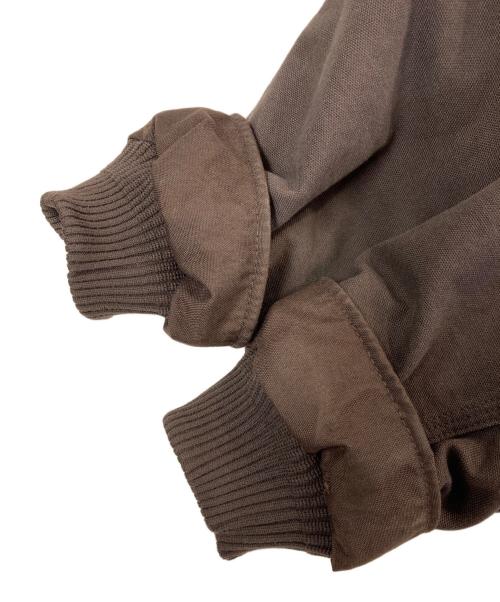 CarHartt（カーハート）CarHartt (カーハート) WASHED DUCK INSULATED ACTIVE JACKET ブラウン サイズ:Lの古着・服飾アイテム