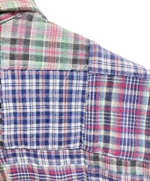 RALPH LAUREN（ラルフローレン）RALPH LAUREN (ラルフローレン) チェックシャツ パープル サイズ:記載無の古着・服飾アイテム