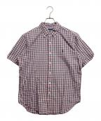 RALPH LAURENラルフローレン）の古着「半袖シャツ」｜レッド