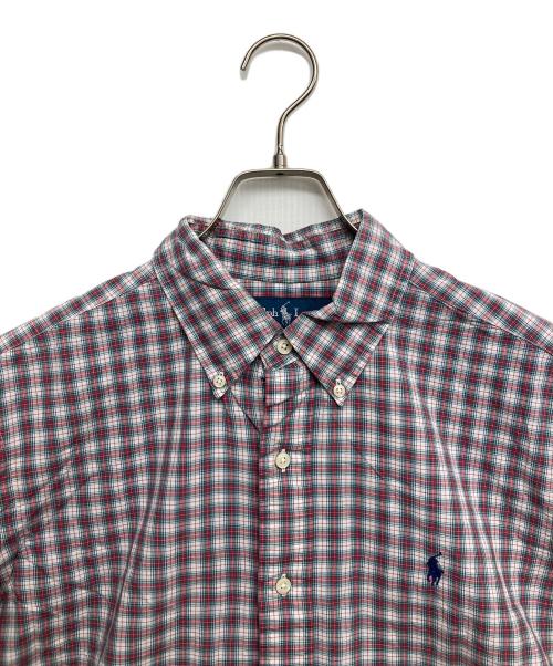 RALPH LAUREN（ラルフローレン）RALPH LAUREN (ラルフローレン) 半袖シャツ レッド サイズ:Lの古着・服飾アイテム