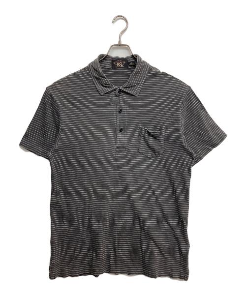 RRL（ダブルアールエル）RRL (ダブルアールエル) ポロシャツ グレー サイズ:Lの古着・服飾アイテム