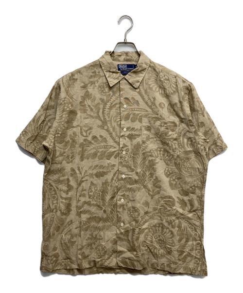 POLO RALPH LAUREN（ポロ・ラルフローレン）POLO RALPH LAUREN (ポロ・ラルフローレン) 半袖シャツ ベージュ サイズ:Lの古着・服飾アイテム