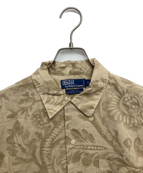 POLO RALPH LAUREN（ポロ・ラルフローレン）POLO RALPH LAUREN (ポロ・ラルフローレン) 半袖シャツ ベージュ サイズ:Lの古着・服飾アイテム