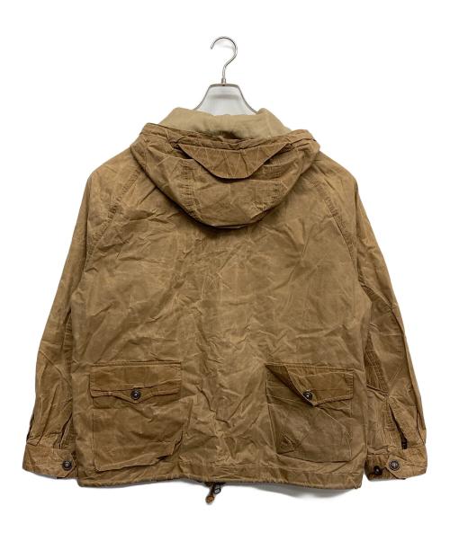 POLO RALPH LAUREN（ポロ・ラルフローレン）POLO RALPH LAUREN (ポロ・ラルフローレン) HIMALAYAS JACKET オイルドフーデットジャケット ブラウン サイズ:XLの古着・服飾アイテム