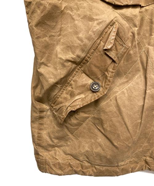 POLO RALPH LAUREN（ポロ・ラルフローレン）POLO RALPH LAUREN (ポロ・ラルフローレン) HIMALAYAS JACKET オイルドフーデットジャケット ブラウン サイズ:XLの古着・服飾アイテム