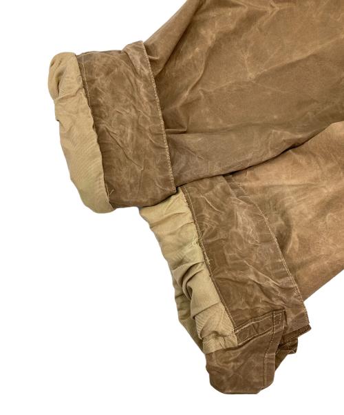 POLO RALPH LAUREN（ポロ・ラルフローレン）POLO RALPH LAUREN (ポロ・ラルフローレン) HIMALAYAS JACKET オイルドフーデットジャケット ブラウン サイズ:XLの古着・服飾アイテム