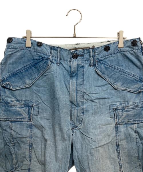RRL（ダブルアールエル）RRL (ダブルアールエル) ハーフパンツ ブルー サイズ:33の古着・服飾アイテム