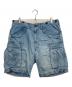 RRL（ダブルアールエル）の古着「ハーフパンツ」｜ブルー