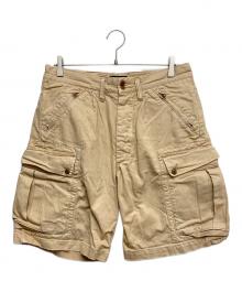 RRL（ダブルアールエル）の古着「カーゴハーフパンツ」｜ベージュ