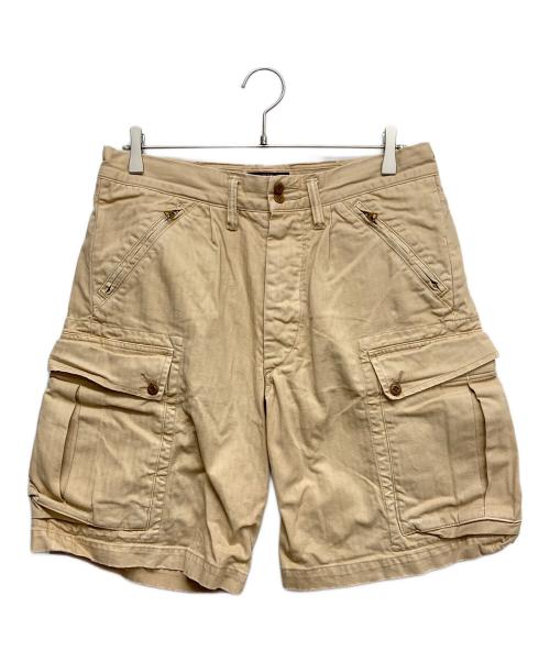 RRL（ダブルアールエル）RRL (ダブルアールエル) カーゴハーフパンツ ベージュ サイズ:無しの古着・服飾アイテム
