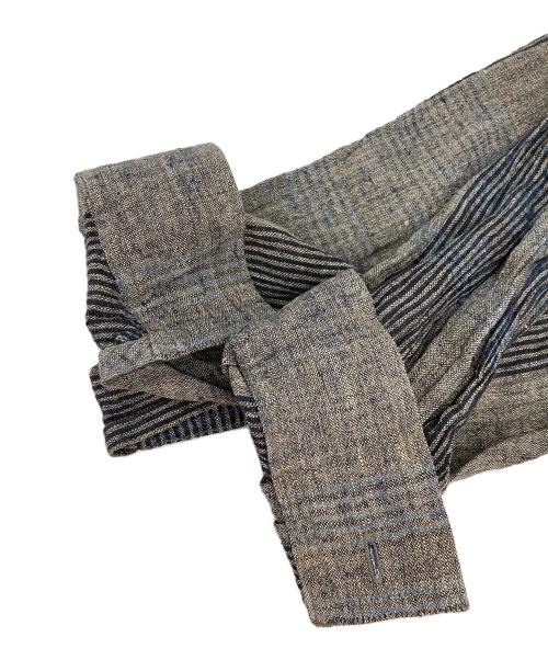 ISSEY MIYAKE MEN（イッセイミヤケメン）ISSEY MIYAKE MEN (イッセイミヤケメン) タートルネックカットソー ブラウン サイズ:Mの古着・服飾アイテム