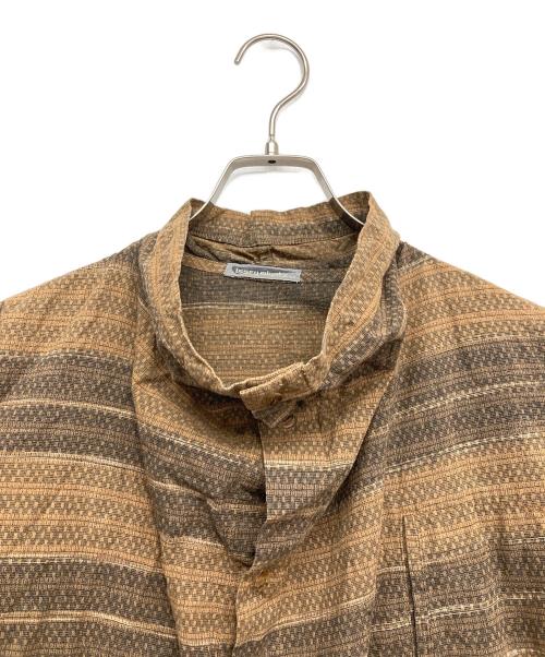 ISSEY MIYAKE MEN（イッセイミヤケメン）ISSEY MIYAKE MEN (イッセイミヤケメン) 長袖シャツ ブラウン サイズ:Sの古着・服飾アイテム