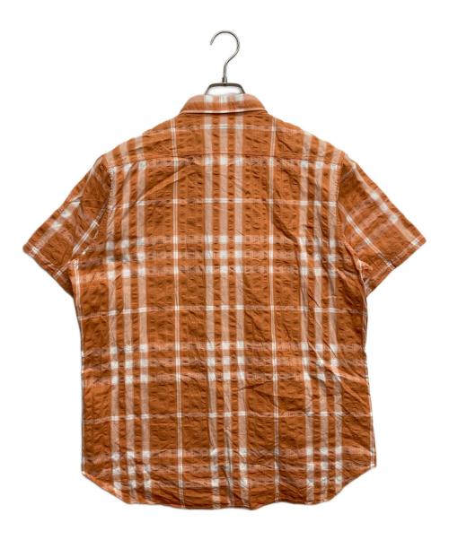 BURBERRY LONDON（バーバリーロンドン）BURBERRY LONDON (バーバリーロンドン) 半袖シャツ オレンジ サイズ:LLの古着・服飾アイテム