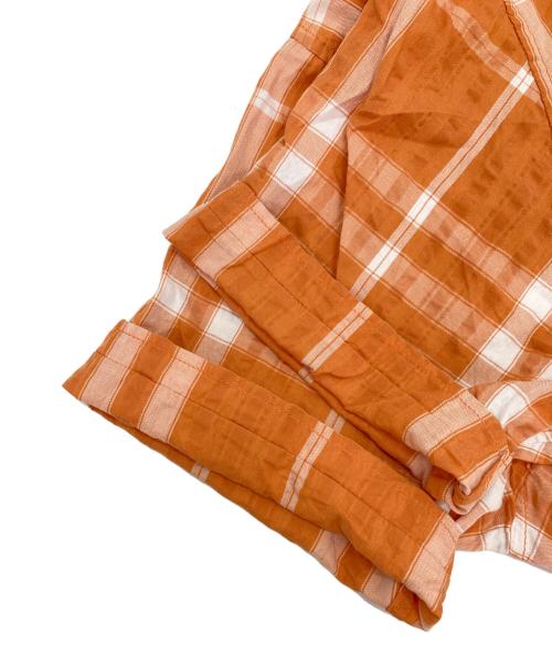 BURBERRY LONDON（バーバリーロンドン）BURBERRY LONDON (バーバリーロンドン) 半袖シャツ オレンジ サイズ:LLの古着・服飾アイテム